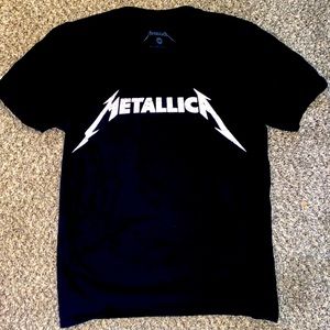 Small Metallica Black T Shirt